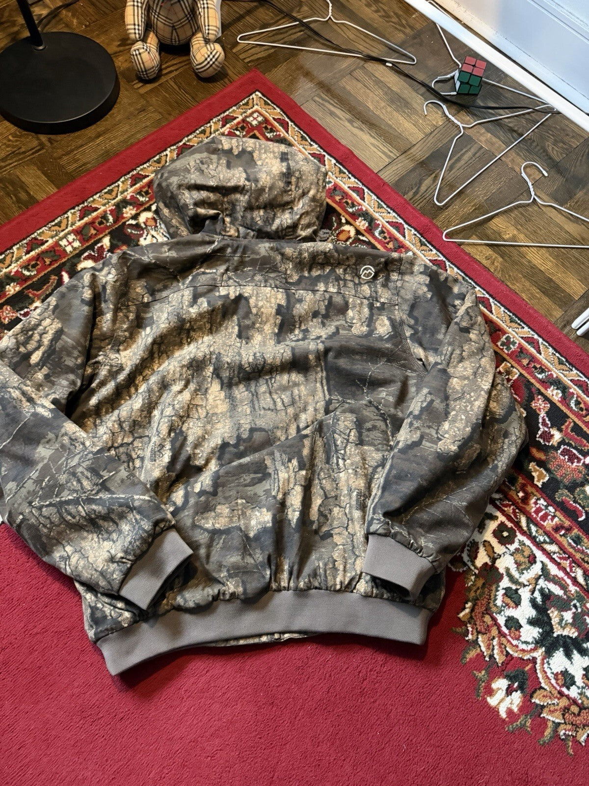 Magellan Outdoors Realtree Camo Full Zip Hooded Active Jacket Carhartt