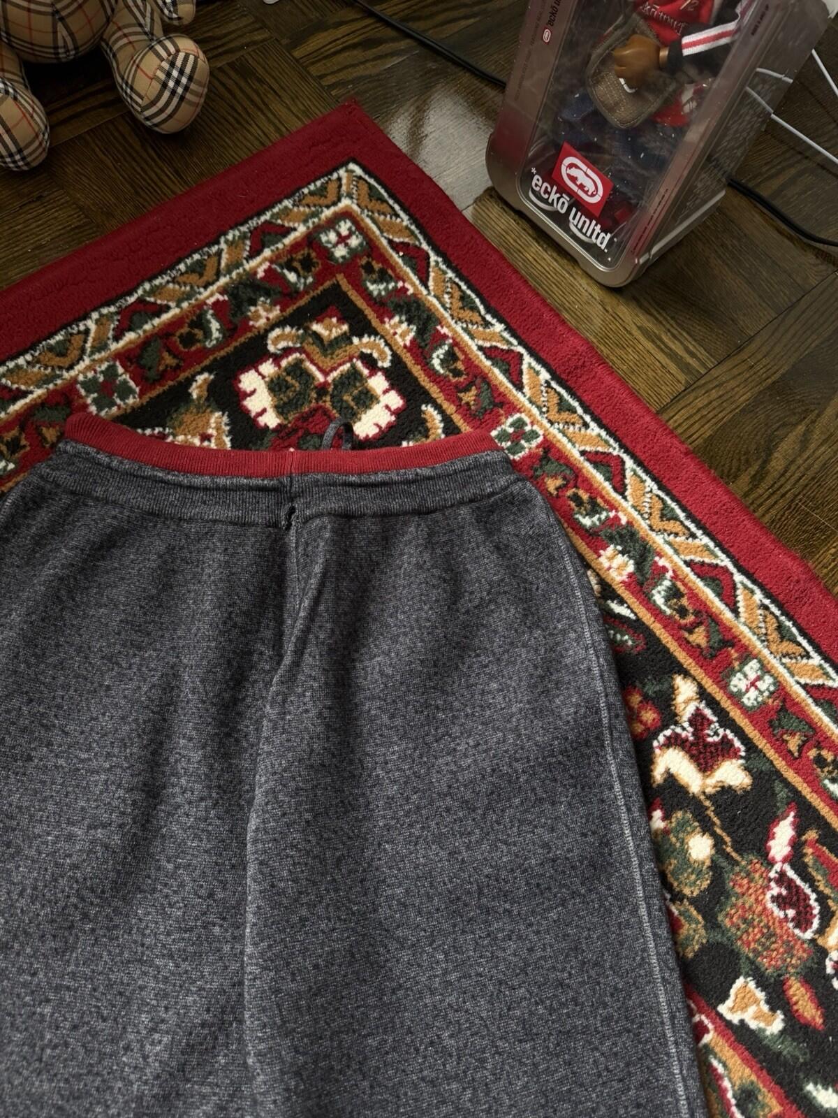 Loro Piana Cashmere Wool Gray Sweatapants Pants