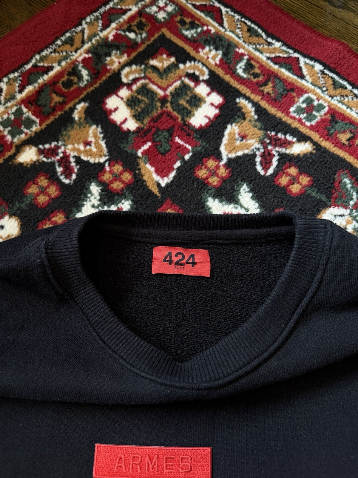 424 Armes Readymades Belong To Sweatshirt Crewneck Size Large