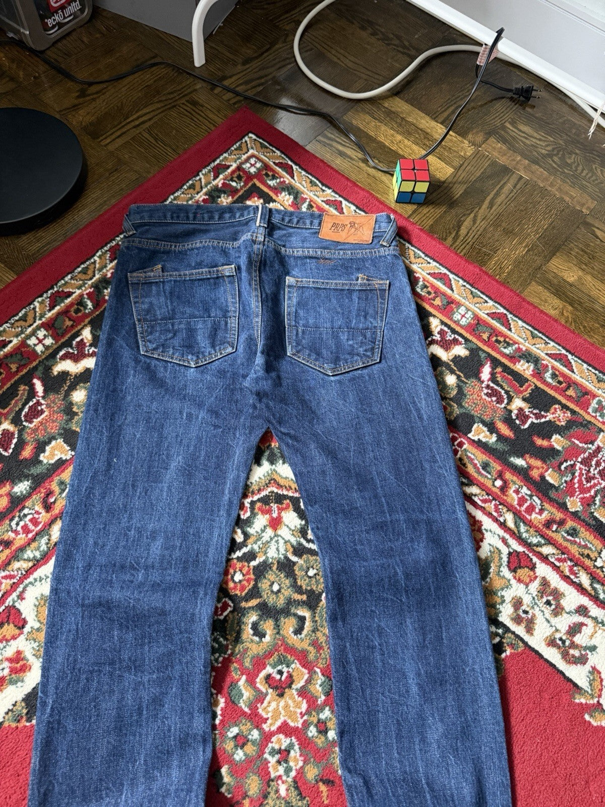 PRPS Selvedge Denim Jeans Janpanese Distressed Cotton Men's 33