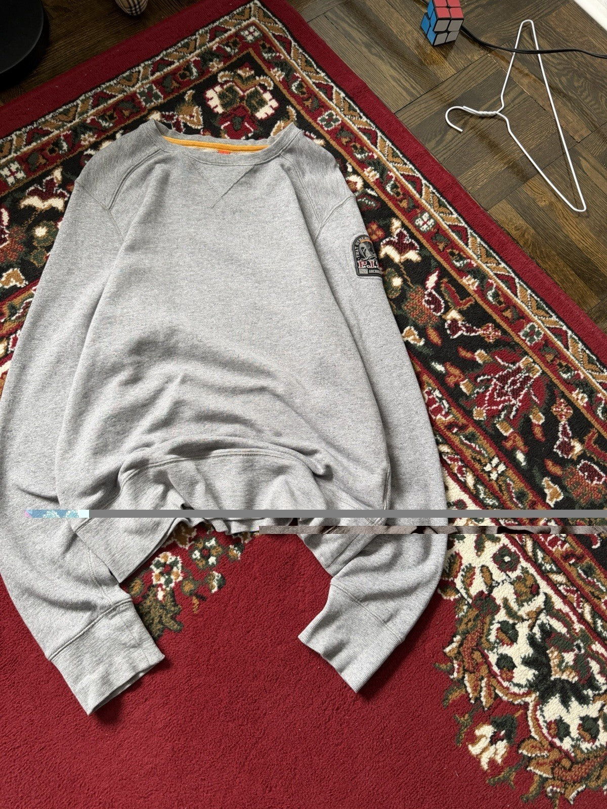 Parajumpers Active Outdoor K2 Sweatshirt Mens Size S Gray
