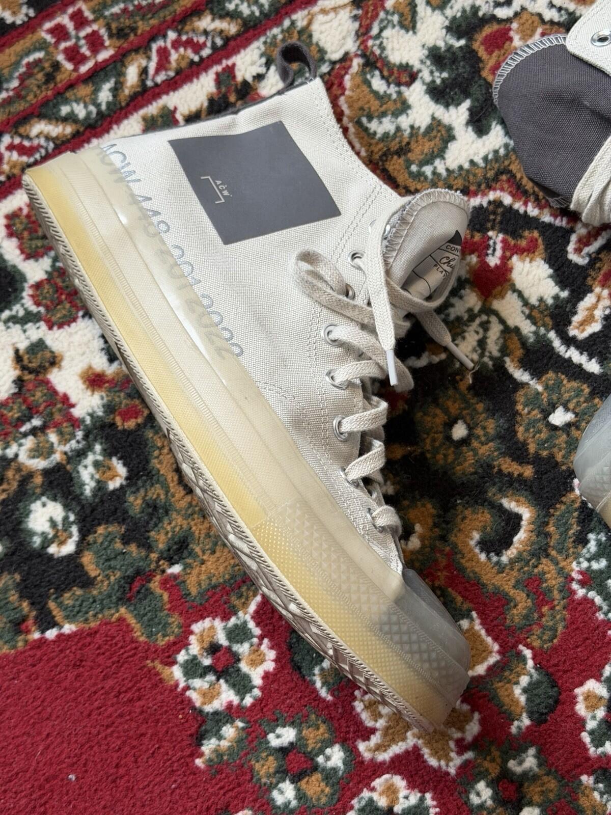CONVERSE CHUCK 70 High x A-Cold-Wall Silver Birch 2022 A02276C, Size 10.5