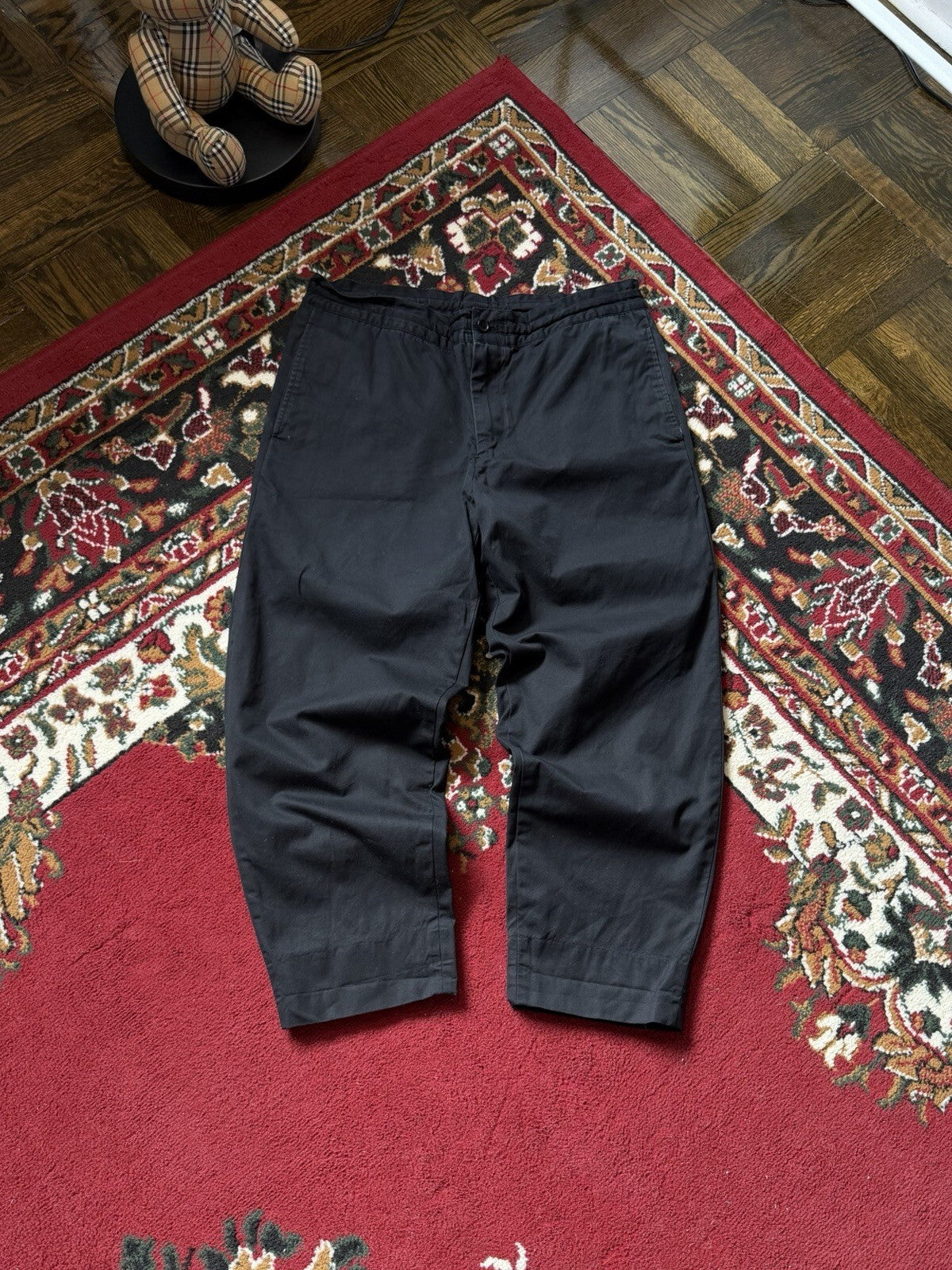 COMME DES GARCONS HOMME DEUX Black Chino Pants Black Size S