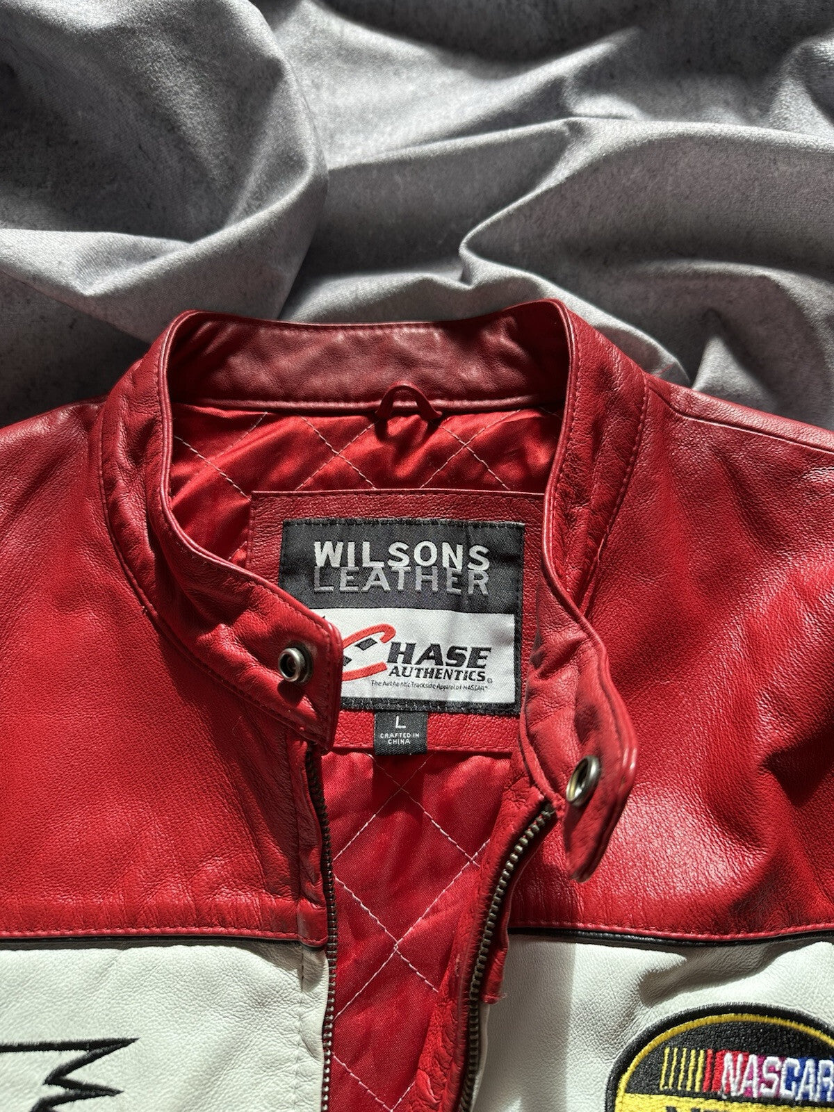 Vintage NASCAR Kasey Kahne Chase Authentic Dodge Racing Jacket Mens Size Large