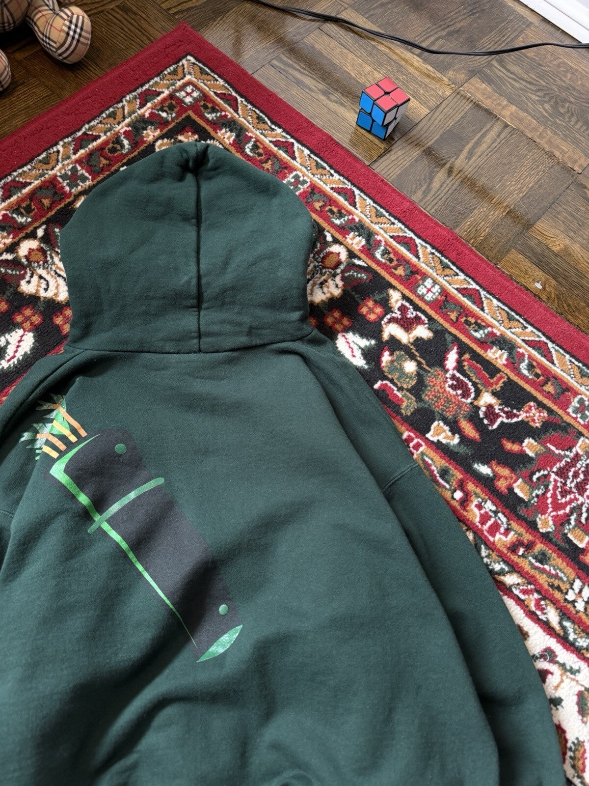DC Comics Green Arrow Hoodie Full Zipper Vintage M (38-40)