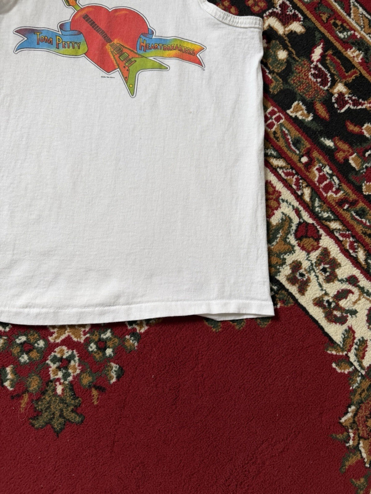 Vintage 70s Tom Petty and The Heartbreakers L 1976 Tour Tee Tank Top