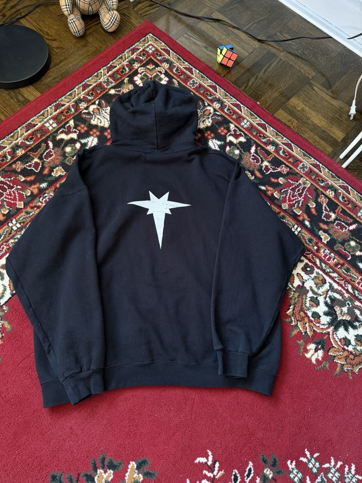 90s Thornley Double Sided Logo Hoodie Vintage Concert Tour
