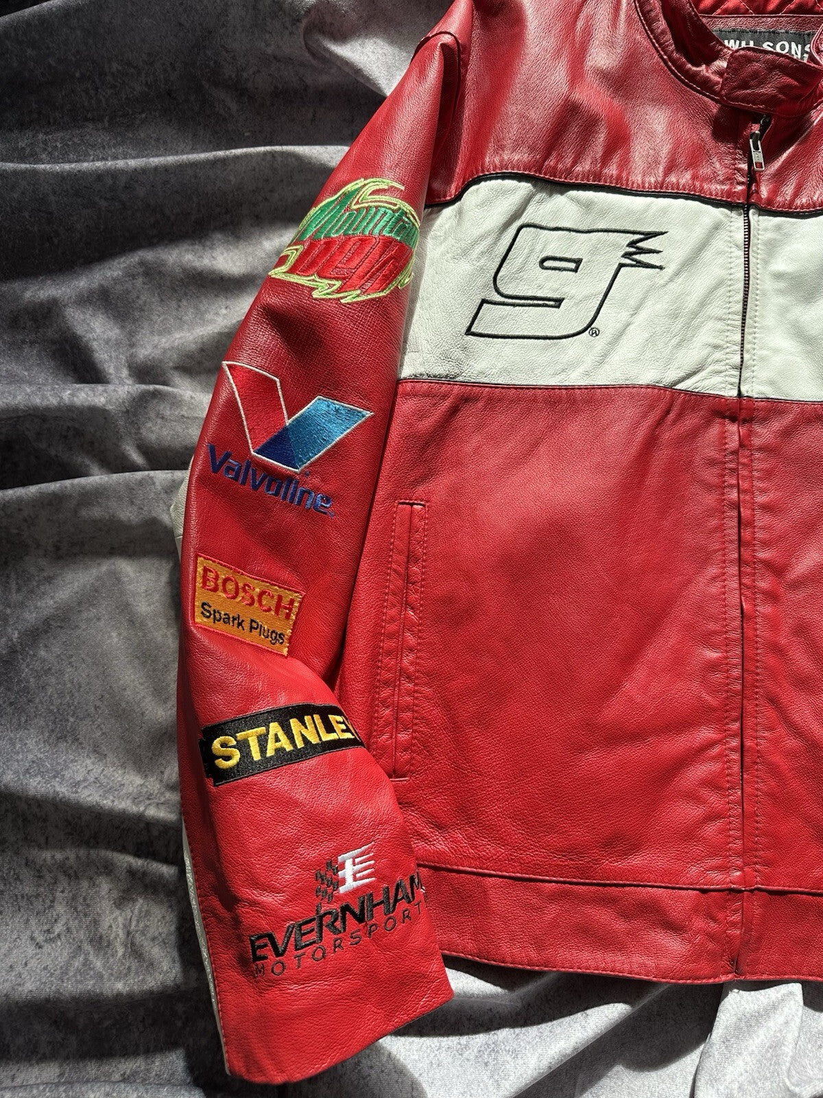 Vintage NASCAR Kasey Kahne Chase Authentic Dodge Racing Jacket Mens Size Large