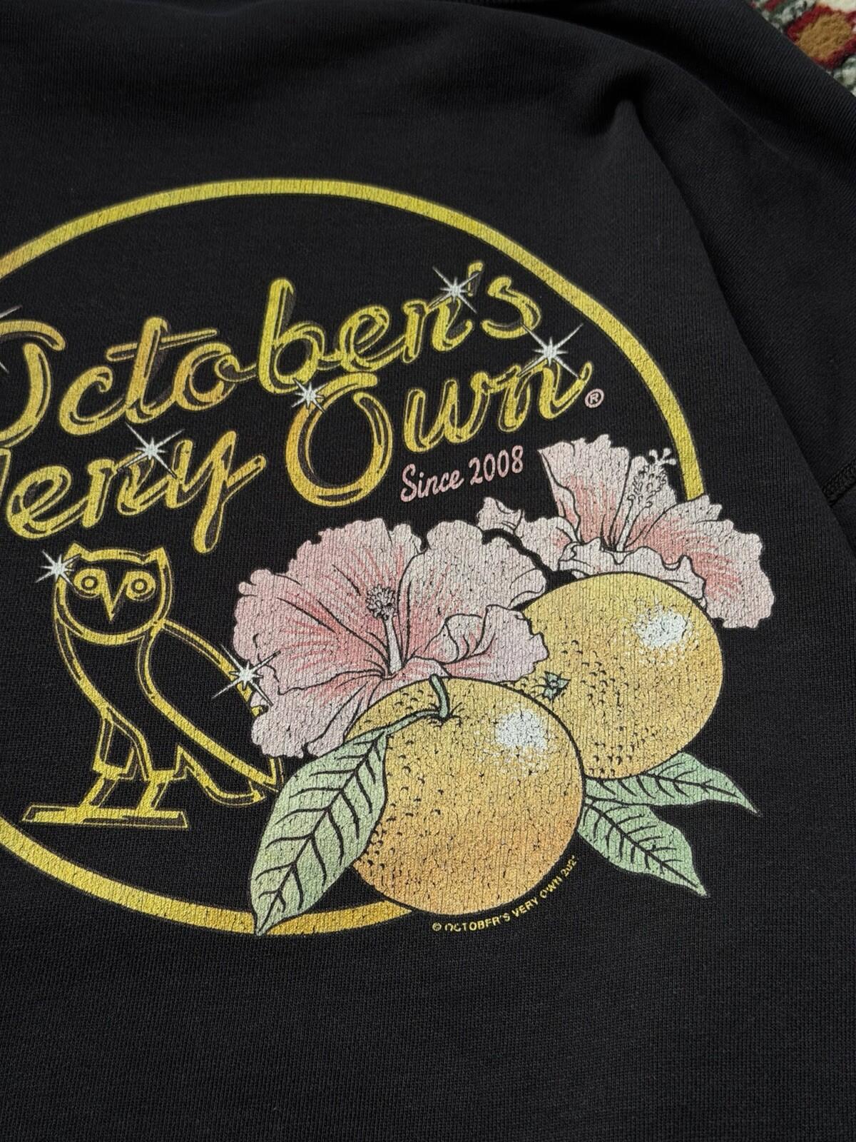 Octobers Very Own OG Solid Gold Owl Sweatshirt Drake OVO Size L