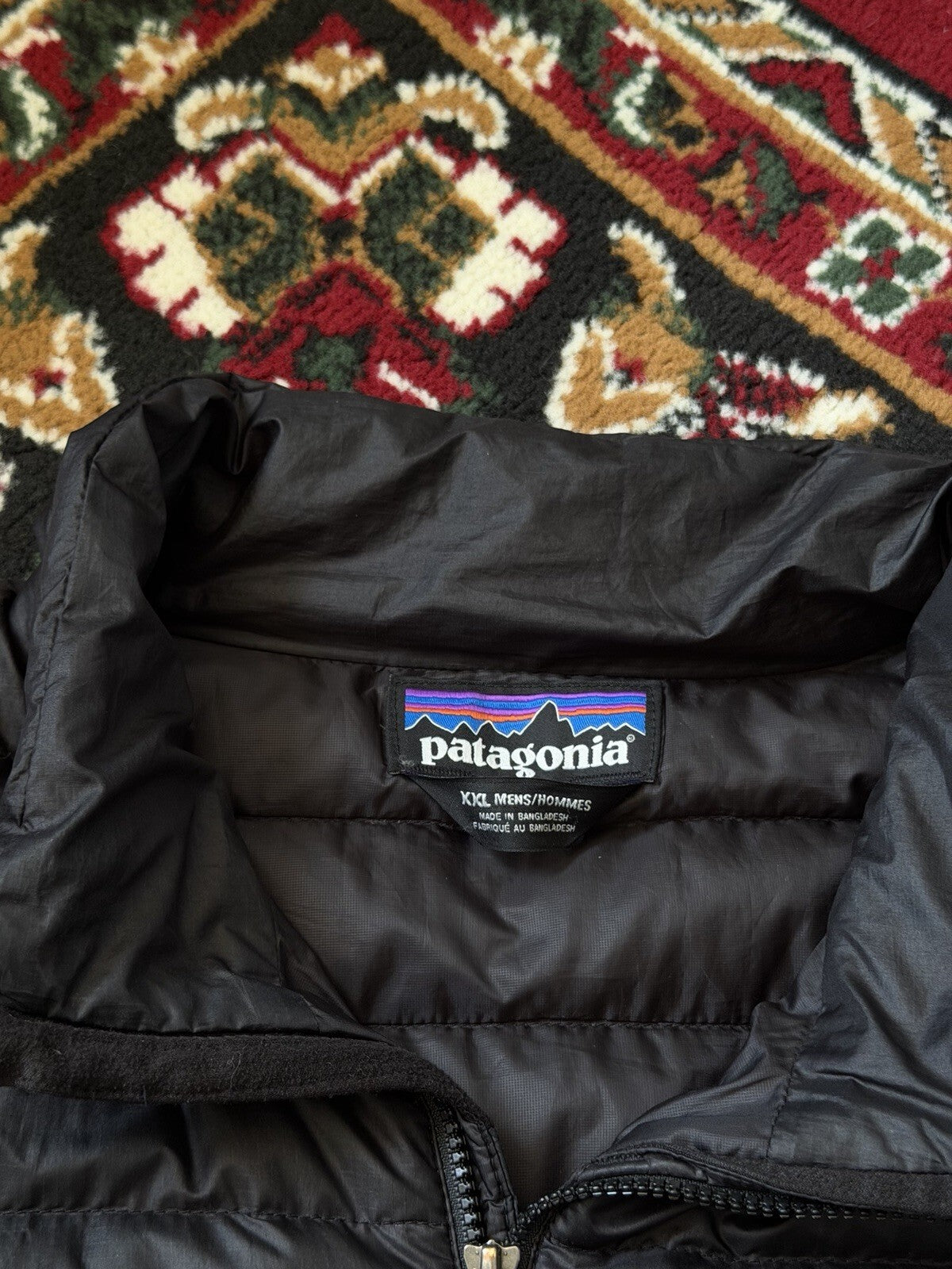 Patagonia Light Weight 800 Puffer Down Jacket Size XXL Mens