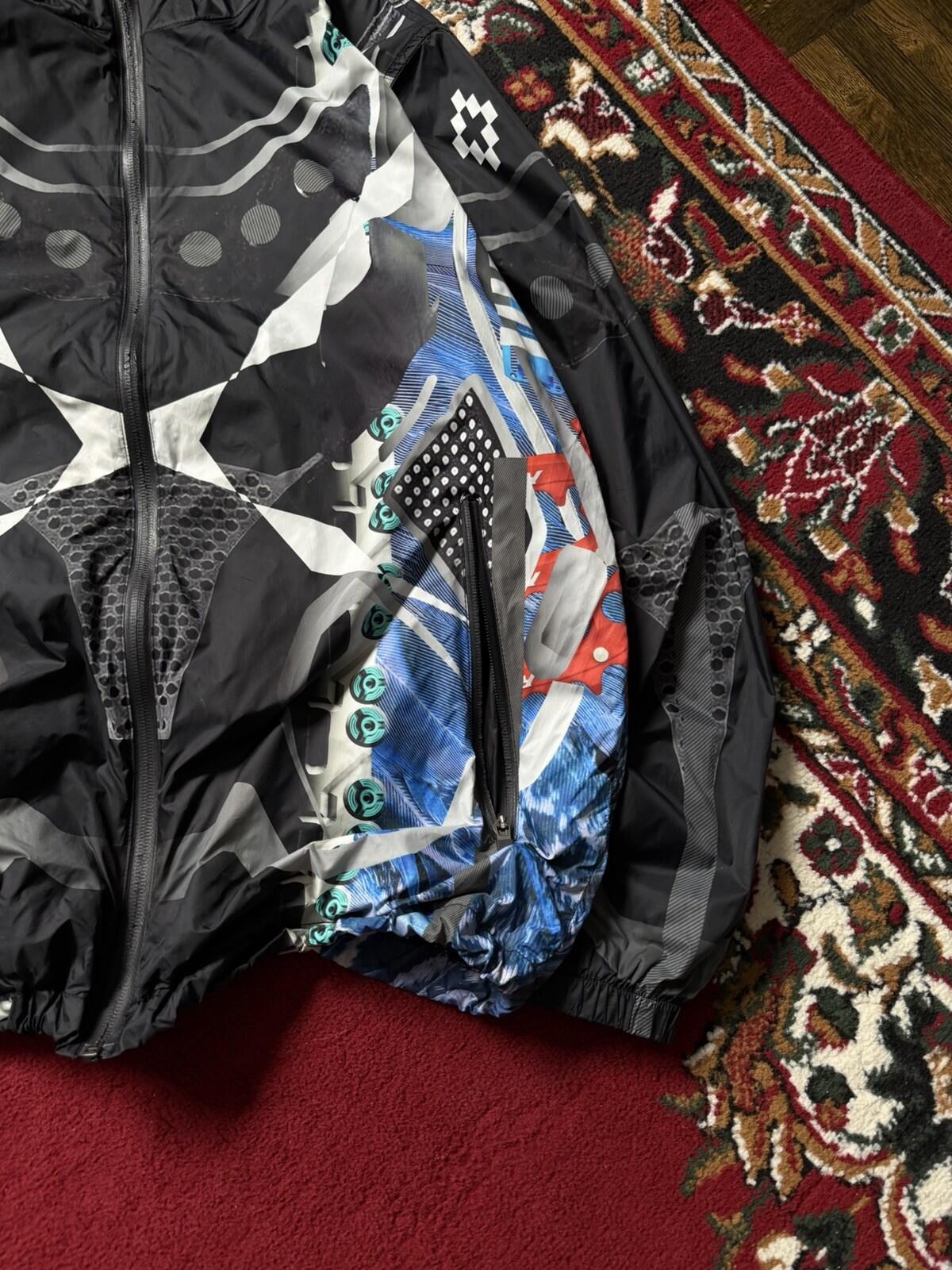 Marcelo Burlon County Of Milan AOP Windbreaker Jacket Size M