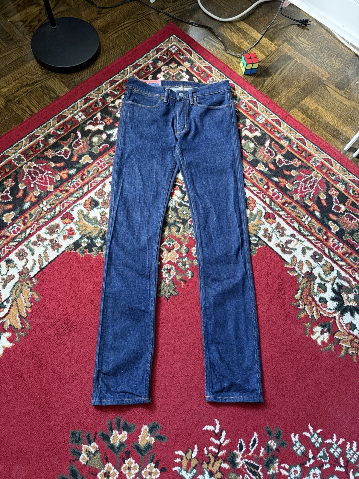 Acne Studios Bla Konst Denim Pants Max Indigo Size 30/32 Skinny Jeans