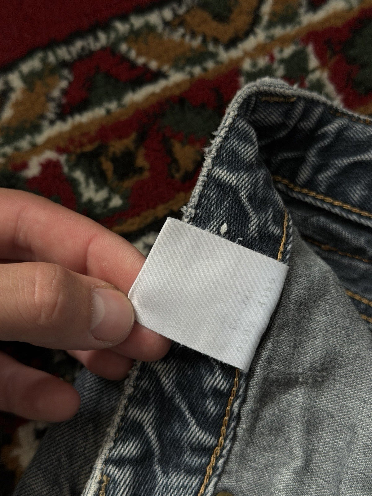 Vintage EDWIN London Slim Jeans | Size 33 x 32 | Washed Blue Japanese Denim