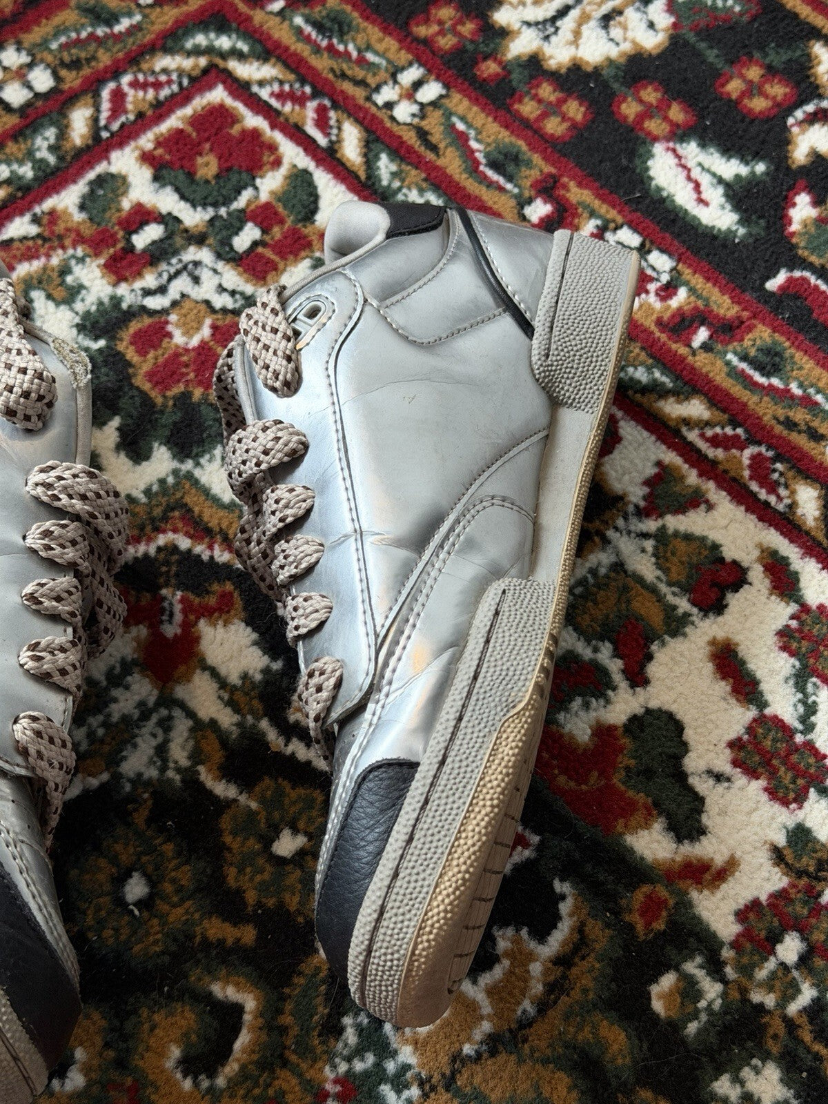 Reebok x Dime Club C Bulc Silver Metallic Rare Limited