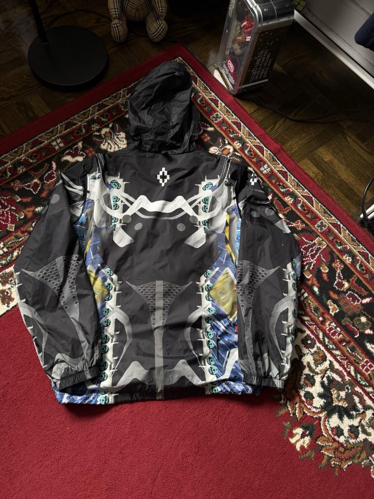 Marcelo Burlon County Of Milan AOP Windbreaker Jacket Size M