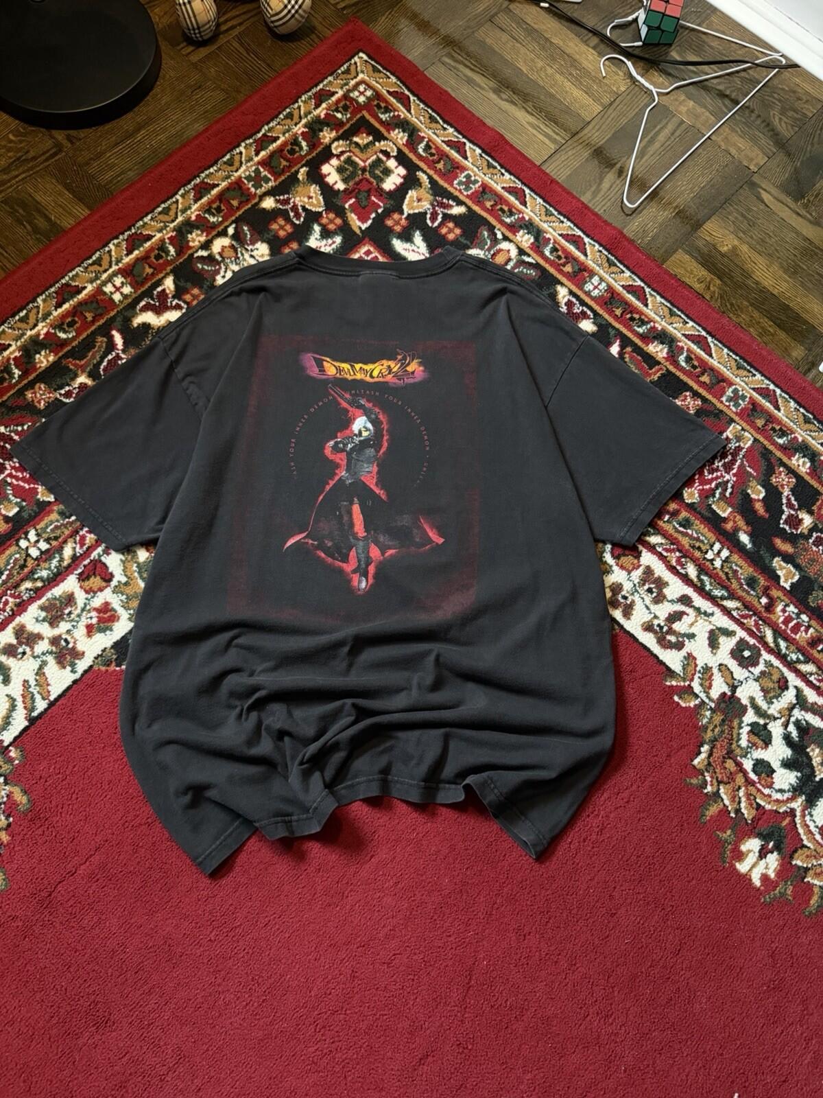 Devil May Cry 2 Shirt Men’s XL Black Capcom Gamer Vintage Promo 00s Video Games