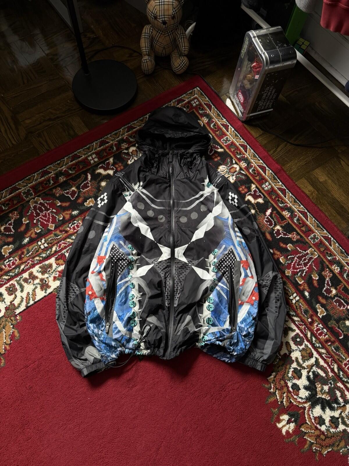 Marcelo Burlon County Of Milan AOP Windbreaker Jacket Size M
