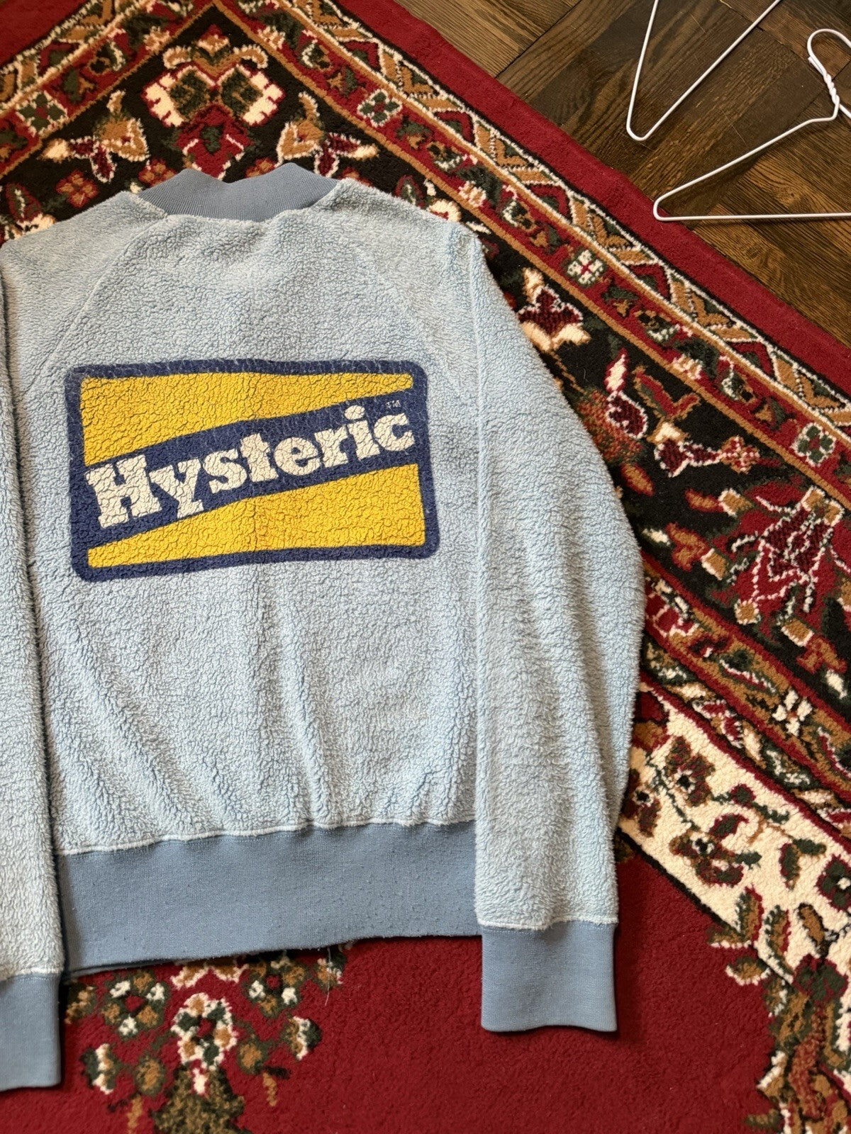 00s Hysteric Glamour Terry Varsity Track Jacket Full Zip Sweater