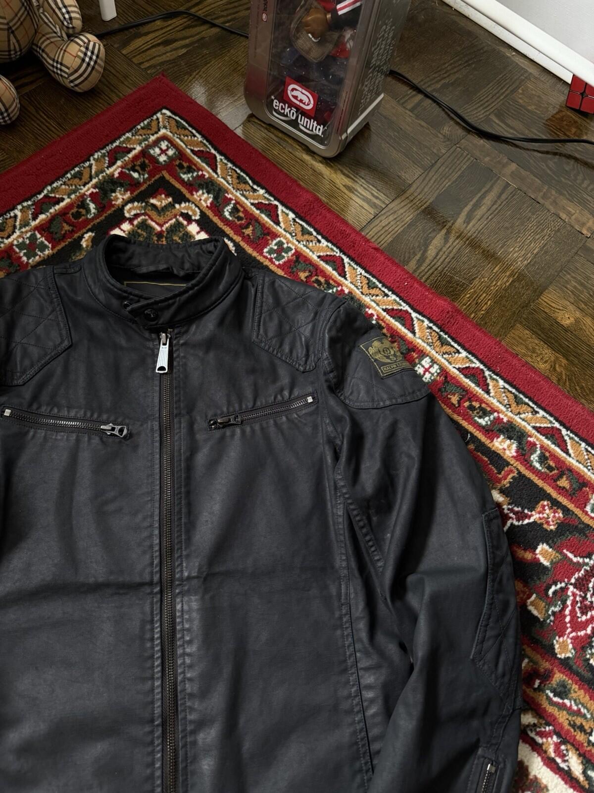 Polo Ralph Lauren Denim & Supply Waxed Cotton Black Jacket
