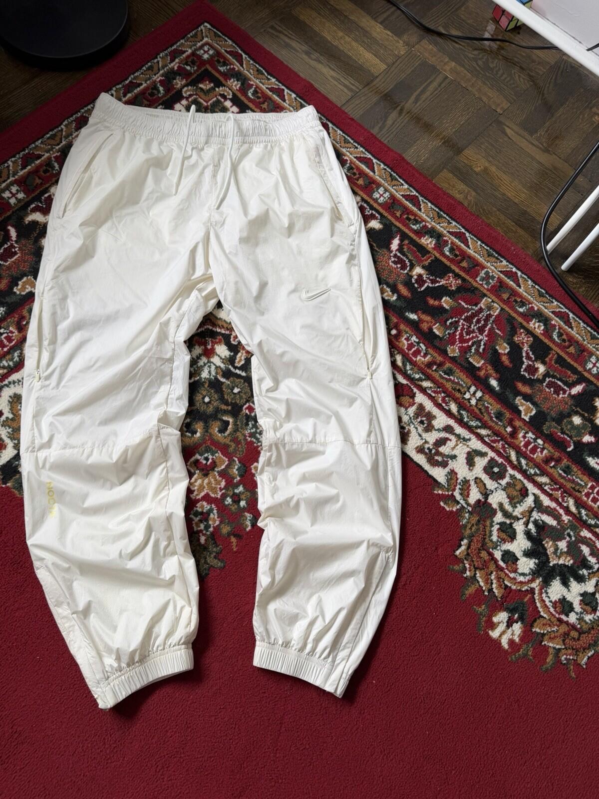 Nike x Drake Crossover NOCTA Golf Woven Pants Sail White DJ5588-133 Mens Size M