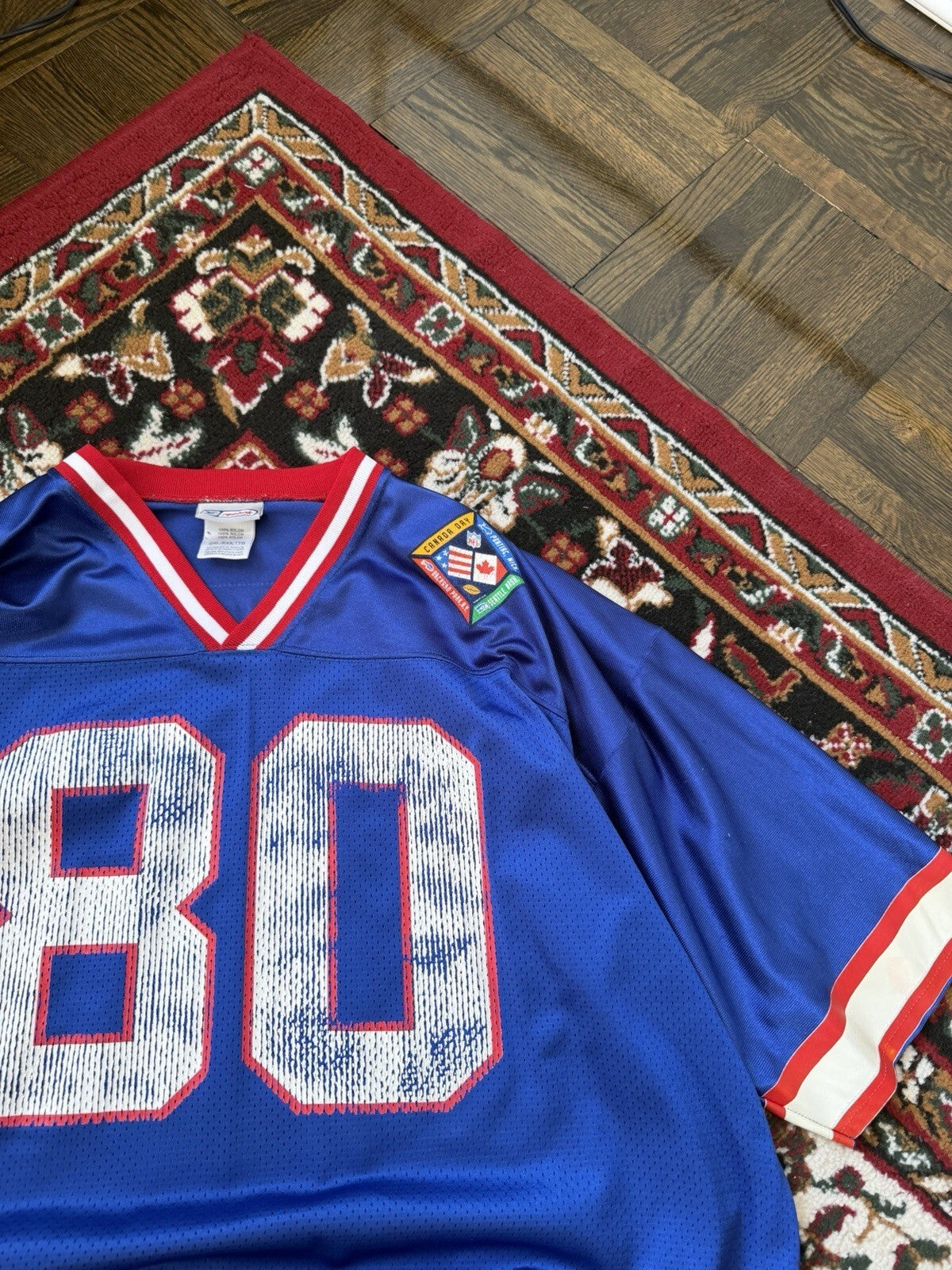 NFL Reebok Buffalo Bills Eric Moulds #80  Authentic Team Replica Jersey Men's L