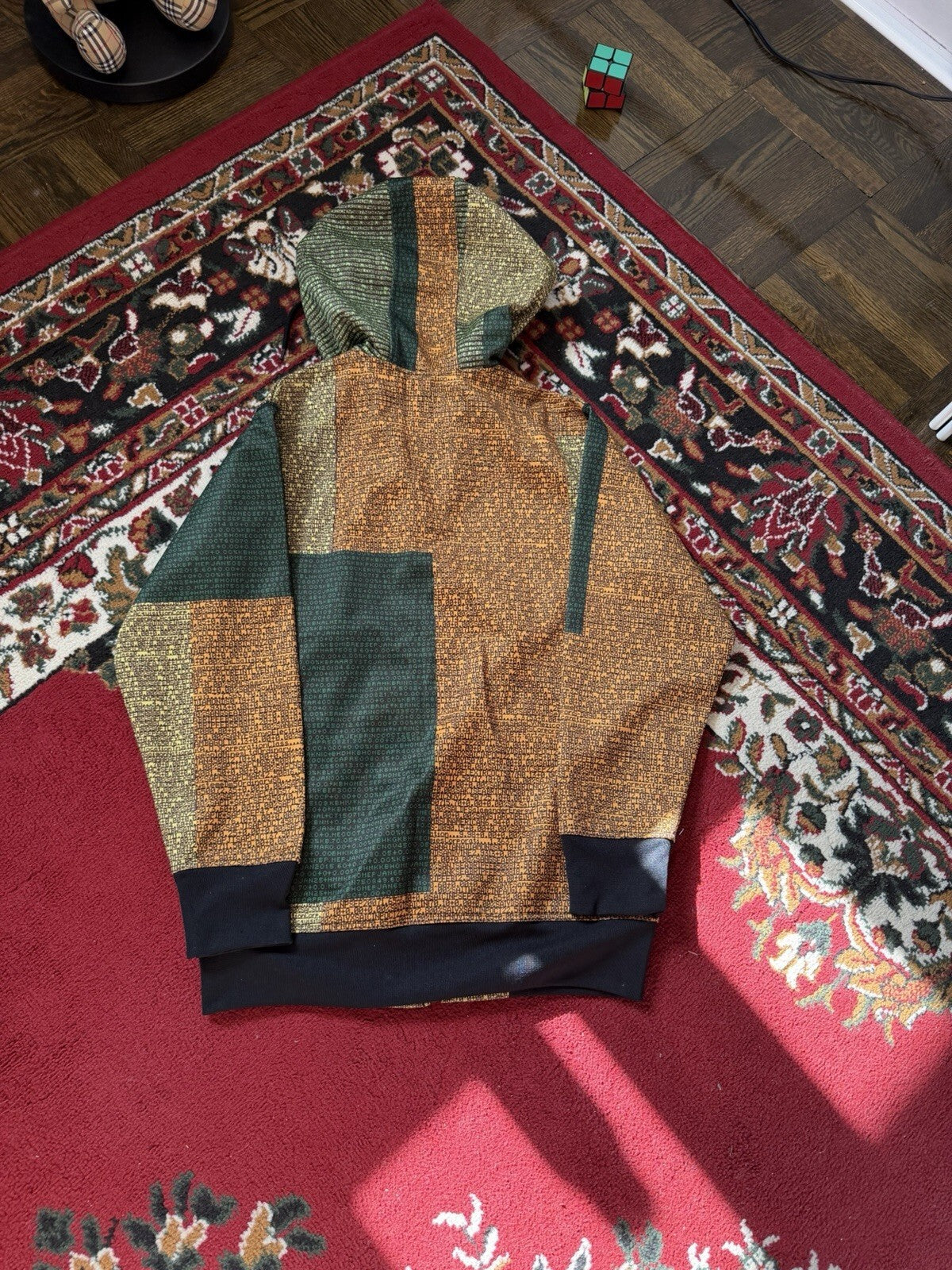 Fifty24SF Gallery Hacker Code All Over Print Zip Hoodie Size S