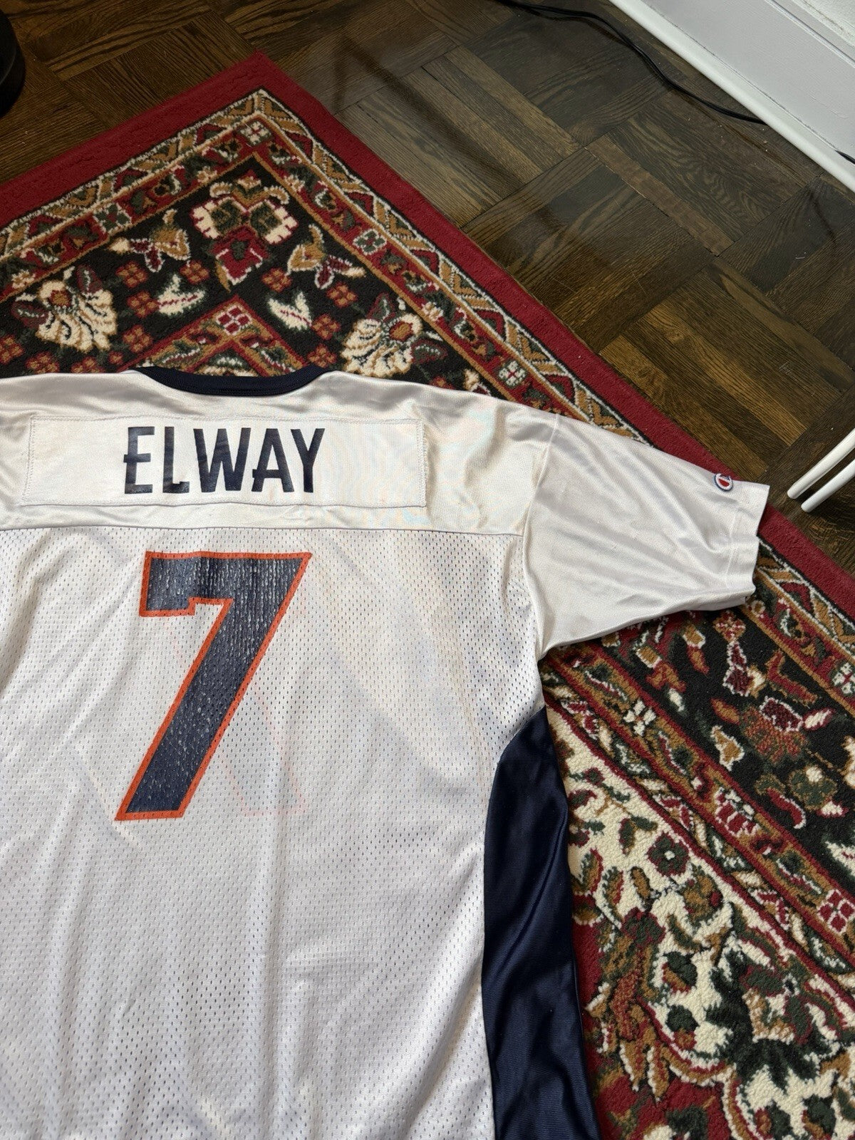 Vintage CHAMPION John Elway #7 Denver Broncos NFL Football Jersey 48 Vtg 90’s