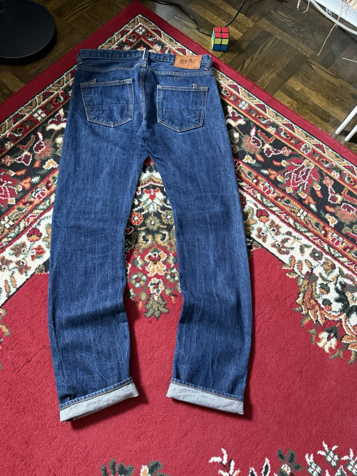 PRPS Selvedge Denim Jeans Janpanese Distressed Cotton Men's 33