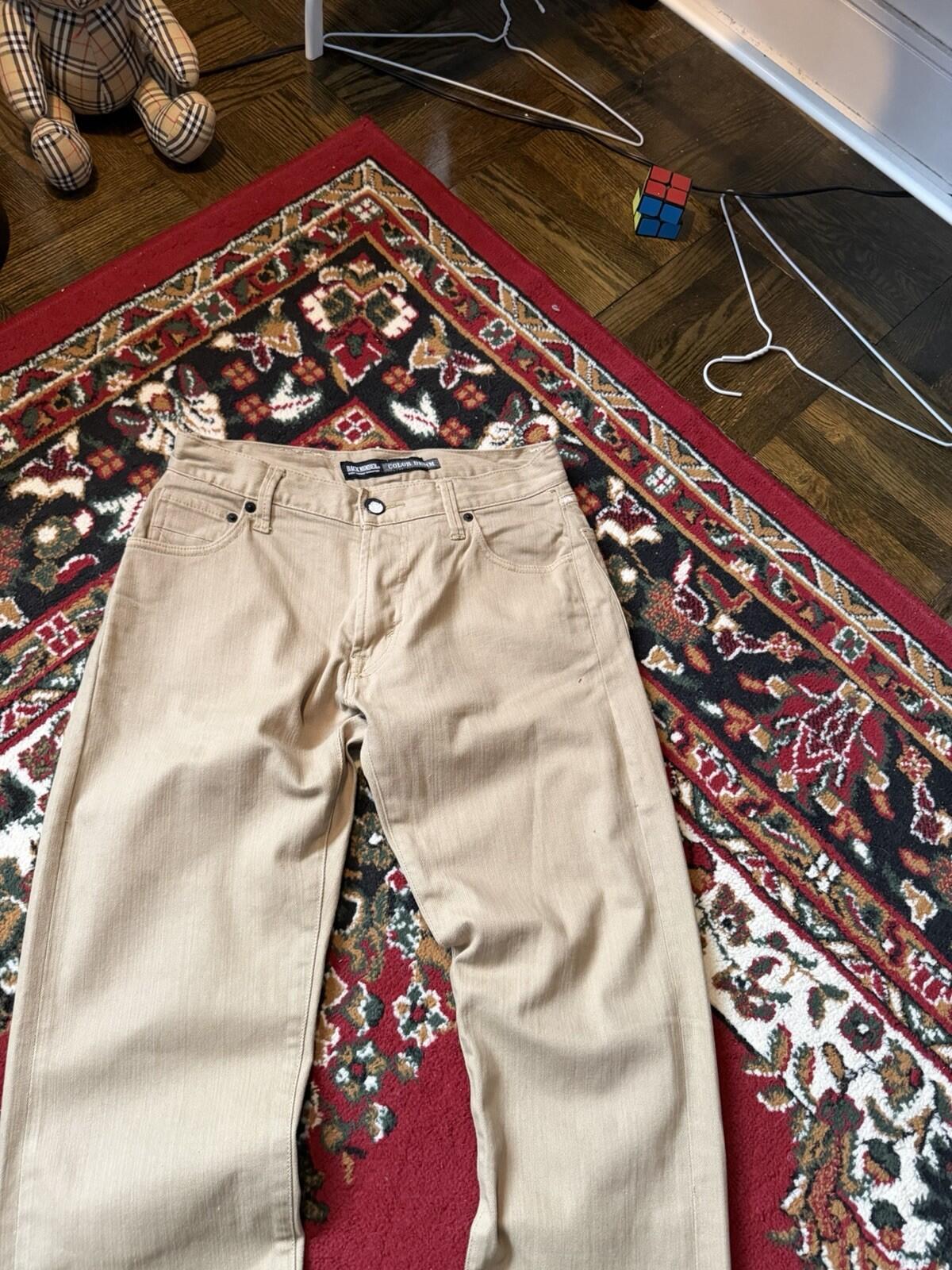 Back Number Color Japanese Denim Made in Japan Jeans Size 34