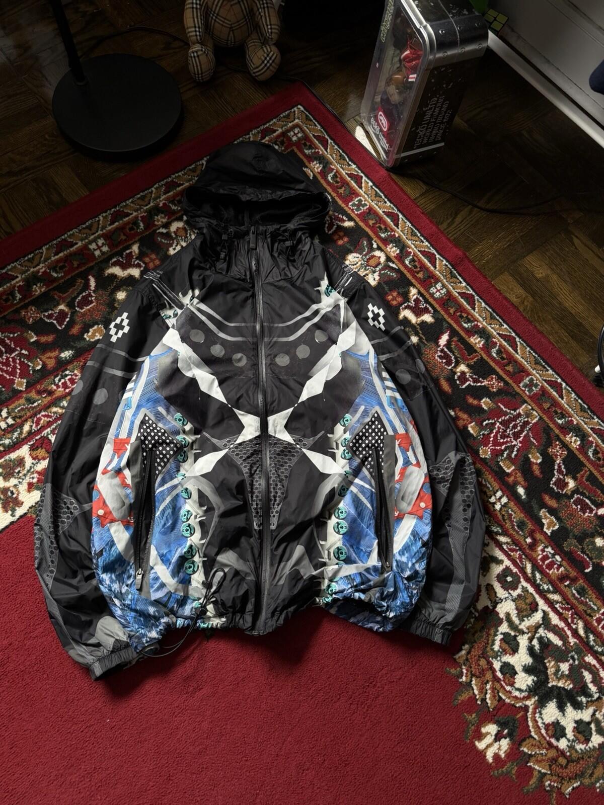 Marcelo Burlon County Of Milan AOP Windbreaker Jacket Size M