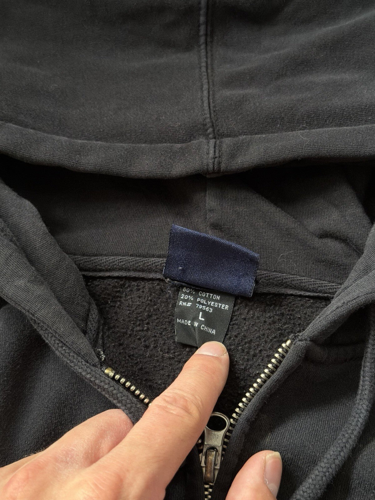 Y2K  Billabong Vintage Hoodie Medium Black Full Zip Skater Surf Grunge