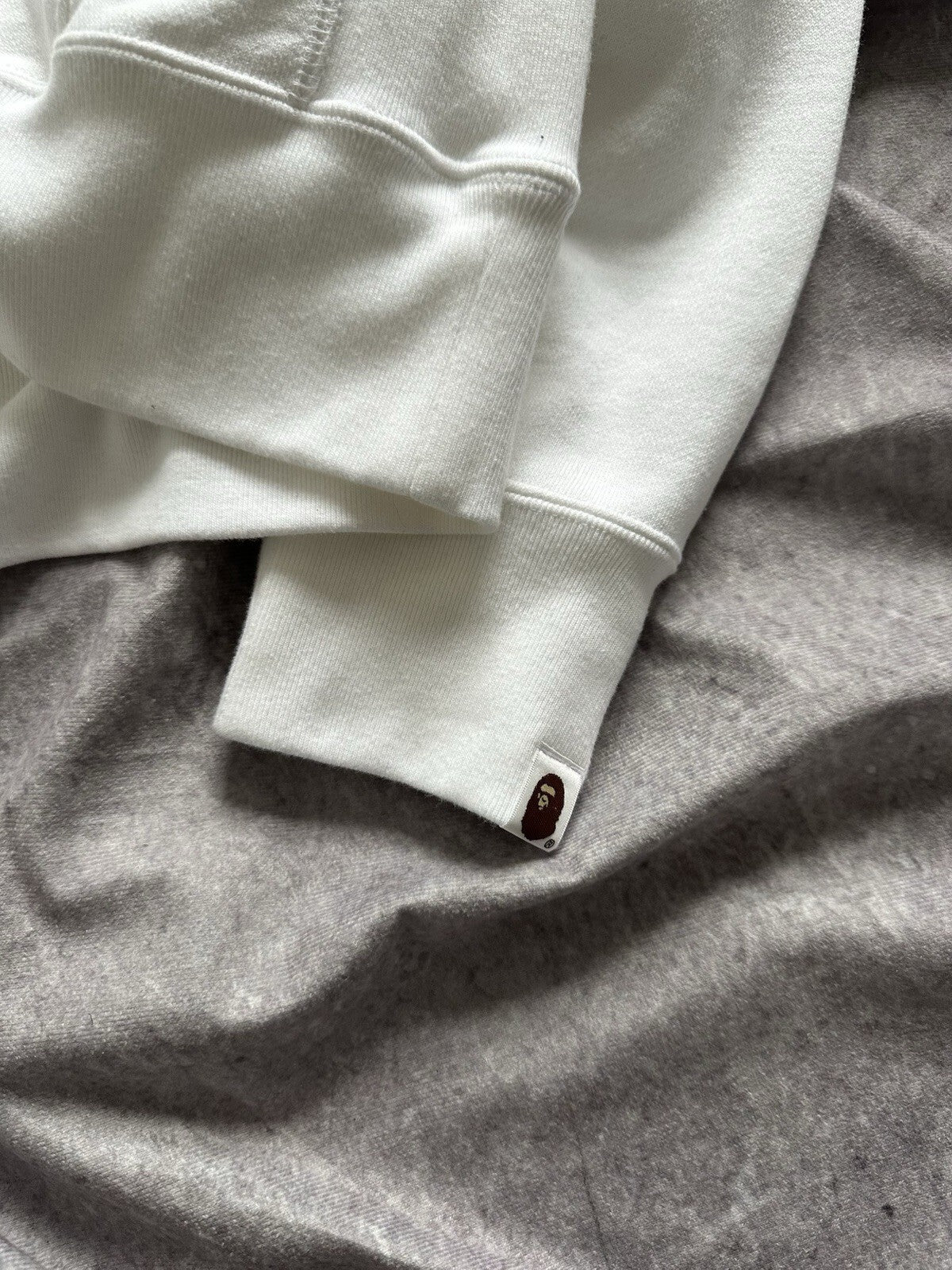 A Bathing Ape Bape Gilbert George Blooded Hoodie White Size M