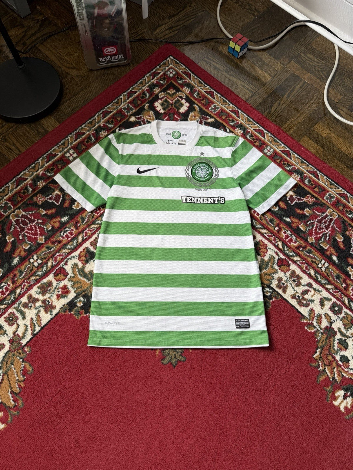Celtic 2012 2013 Home Shirt Anniversary Football Soccer Jersey Nike Mens Size S